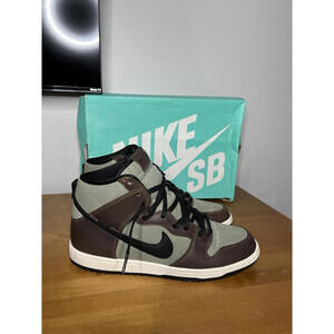 Nike SB Dunk High Baroque Brown Men’s Size 8.5 BQ6826-201